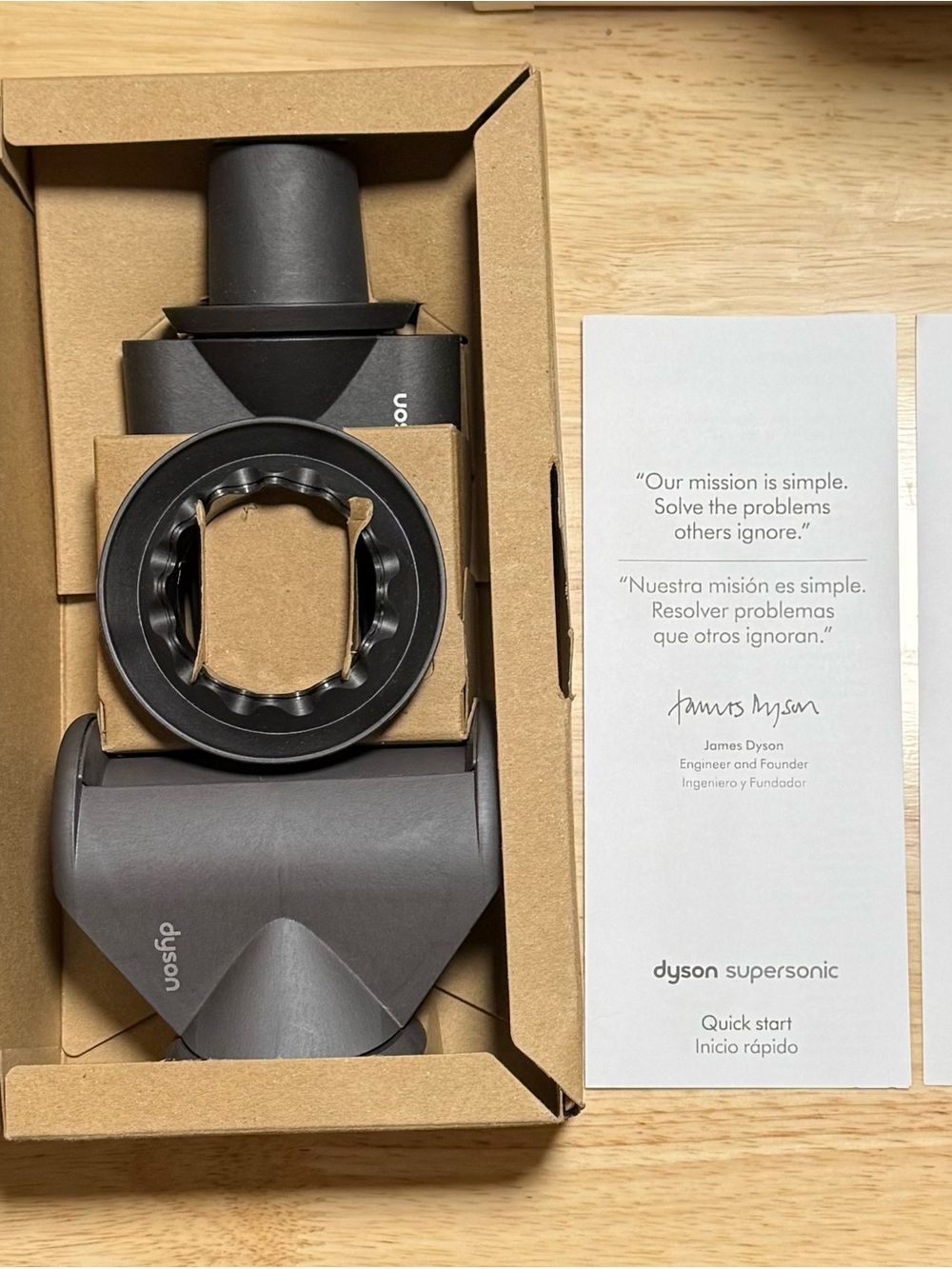3 Dyson Supersonic Hair Dryer Accessories -  Attachments Only